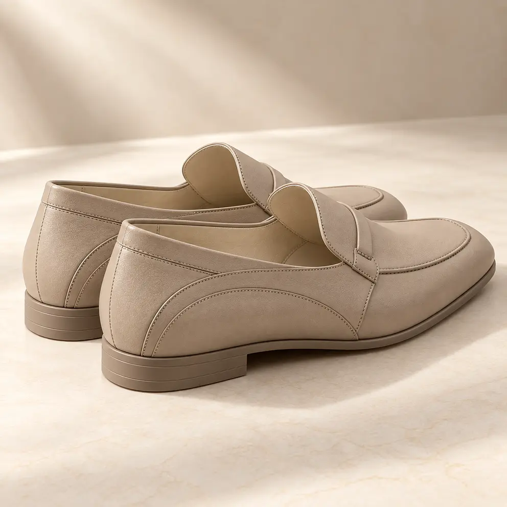 Pearl Stone Contemporary Loafer — 06 rear view