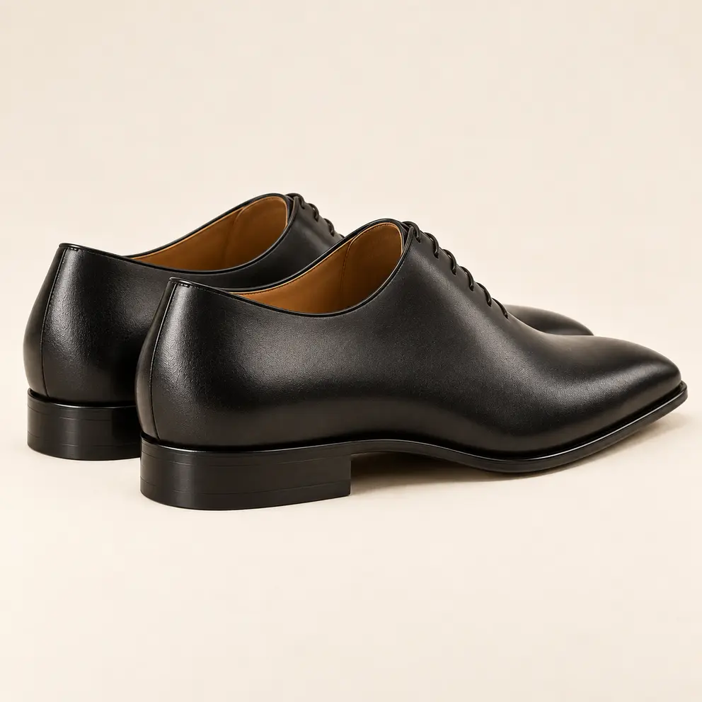 Product 01 Obsidian Sculpted Wholecut Oxford - 06 Rear View