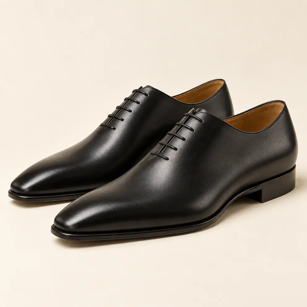 Product 01 Obsidian Sculpted Wholecut Oxford - 07 Front Hero Left