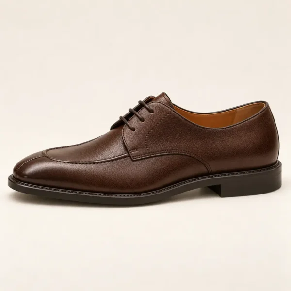 Product 02 Espresso Split Toe Derby - 01 Side Profile