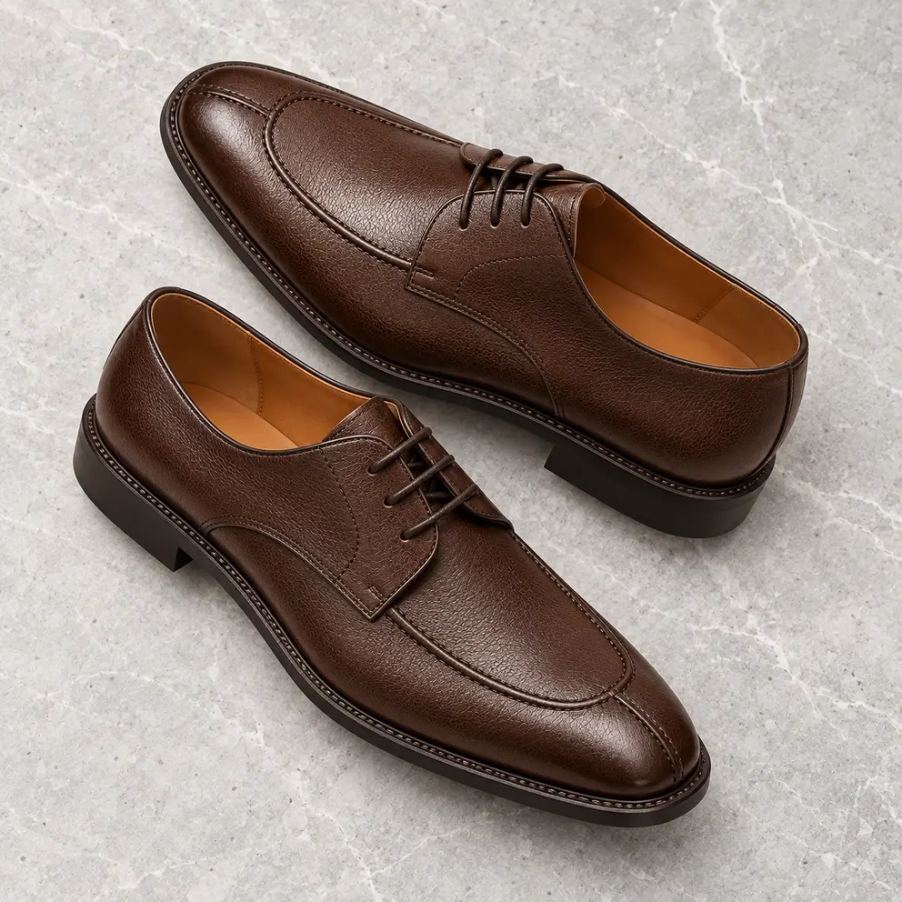 Product 02 Espresso Split Toe Derby - 02 Diagonal Pair
