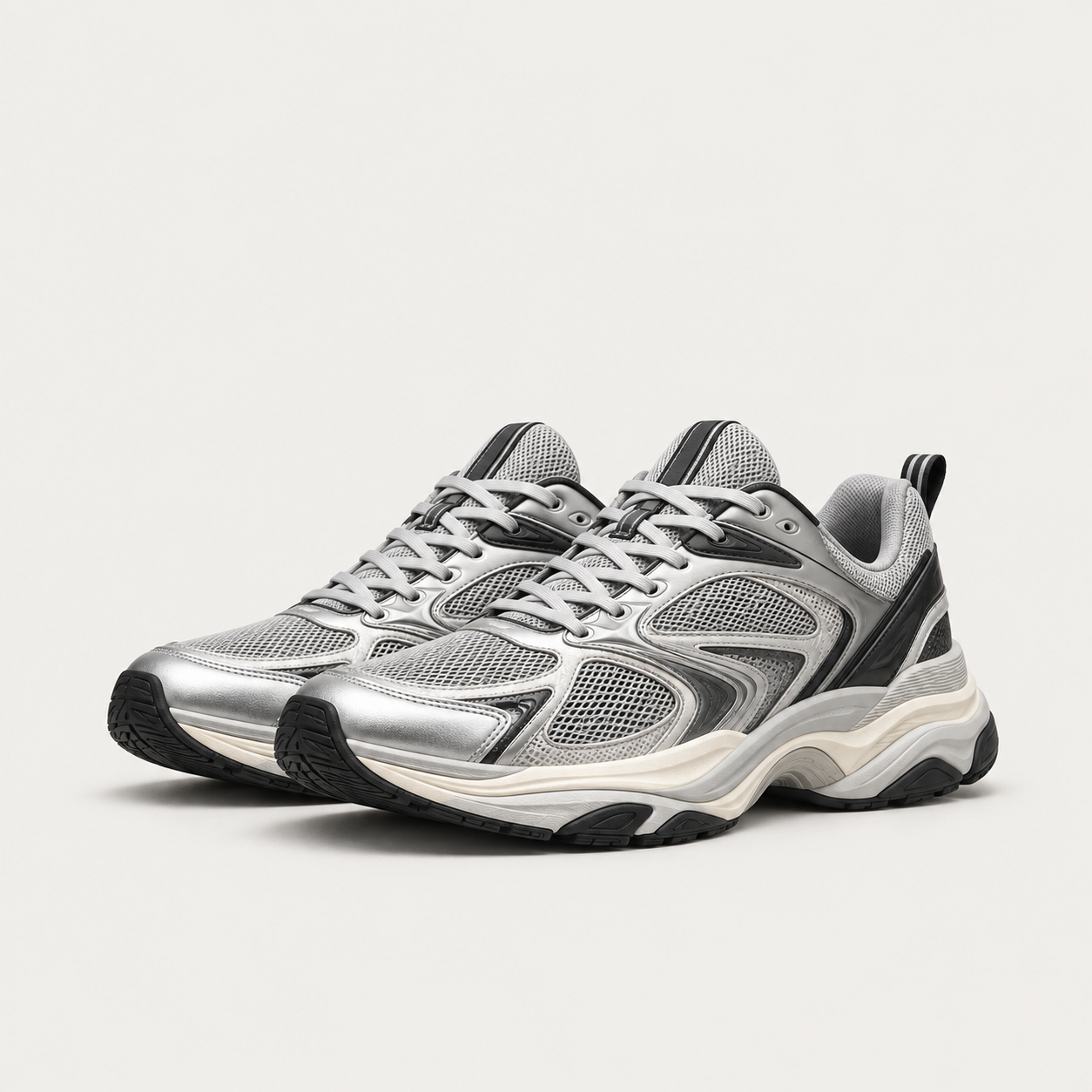 Silver Mesh Runner, view 1