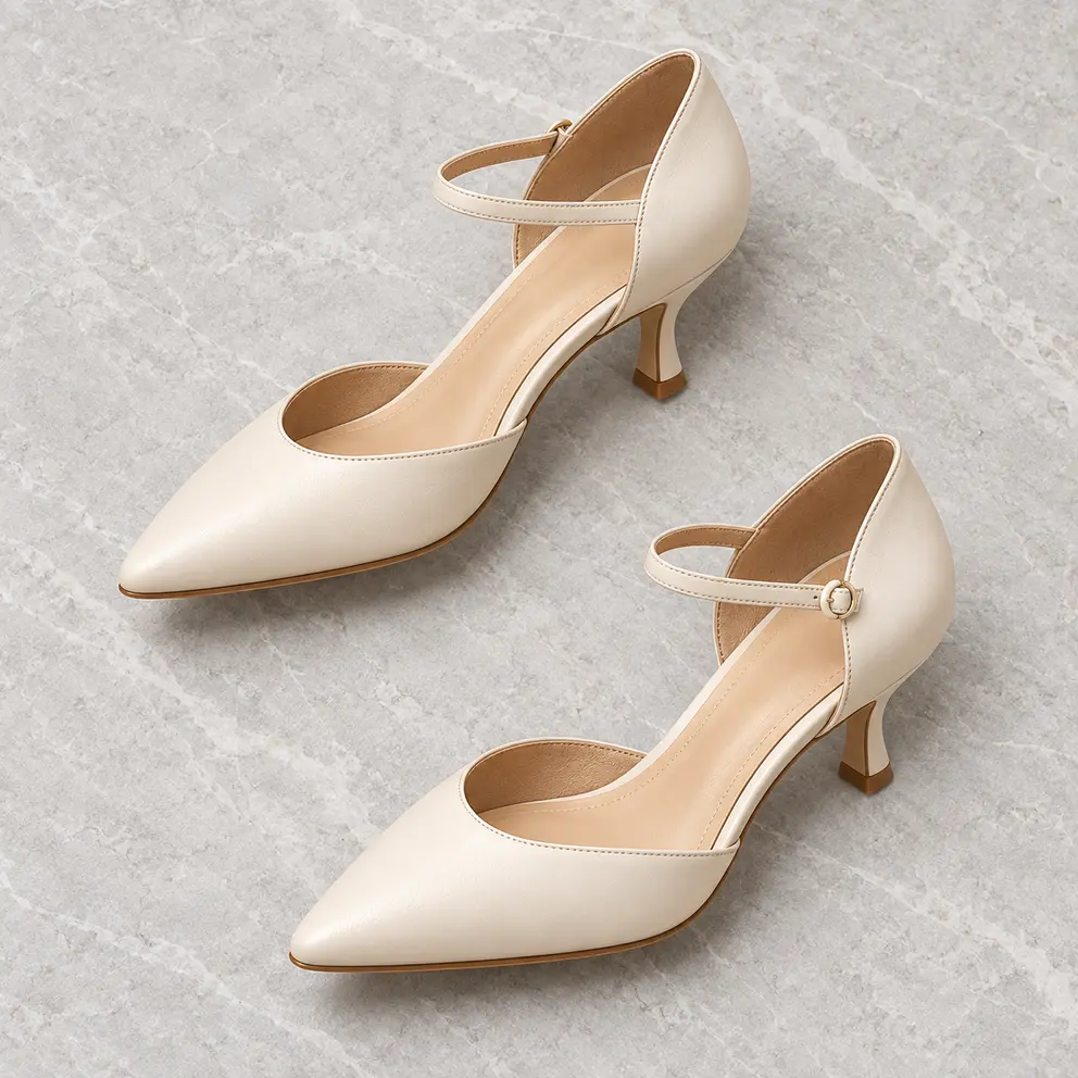 Ivory Crescent D’Orsay - diagonal pair