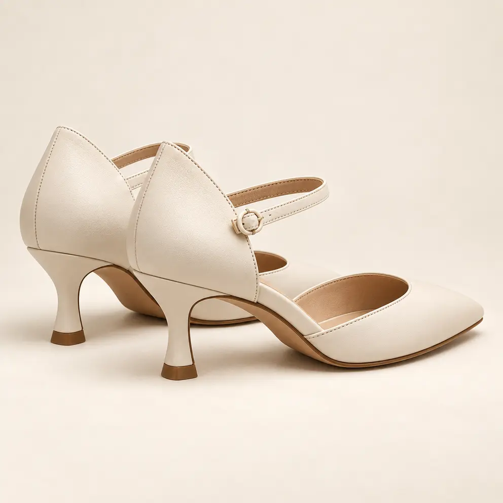 Ivory Crescent D’Orsay - rear view