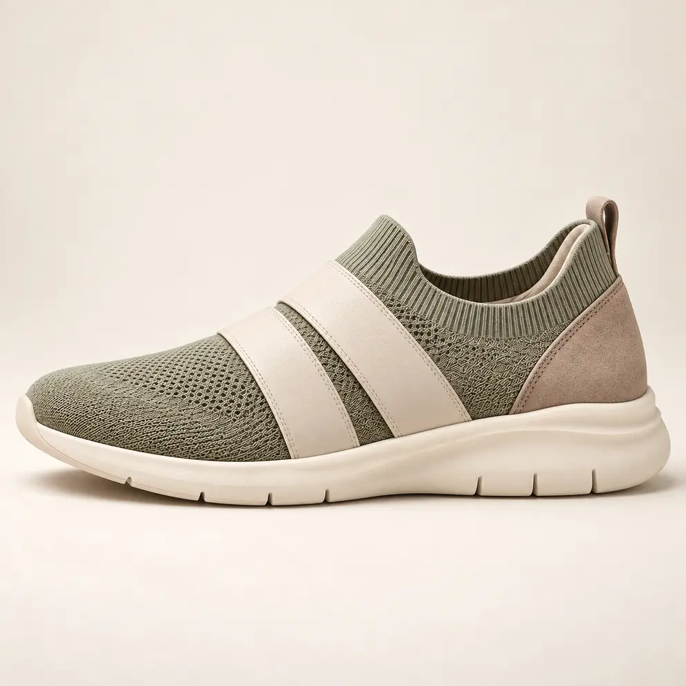 Sage Contour Knit Sneaker